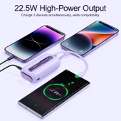 Joyroom 22.5W Mini Kablolu Power Bank 10.000 mAh - 8