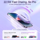 Joyroom 22.5W Mini Kablolu Power Bank 10.000 mAh - 7
