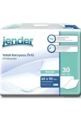 Jender Yatak Koruyucu Örtü 60cm x 90cm 30'lu 2 Paket - 1