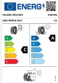 Falken Ziex ZE320 205/55 R16 91V Yaz Lastiği - 2024 - 2