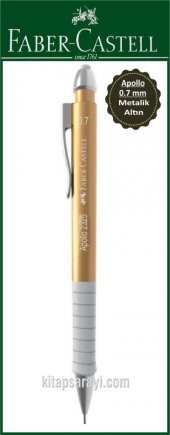 Faber Castell Apollo 2327 0.7mm Versatil Kalem Metalik Altın - 1