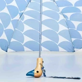 Original Duckhead Denim Moon Compact Duck Umbrella - 5