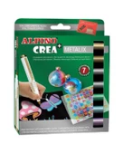 Alpino Crea Metalix Metalik Keçeli Kalem Seti 7li - 1