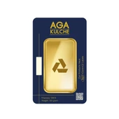 AgaKulche 100 gr 24 Ayar 999.9 Külçe Altın thumbnail 2