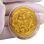 AgaKulche Kaplan 1 Ons 31.10 gr 999.9 Altın Sikke Coin - 6