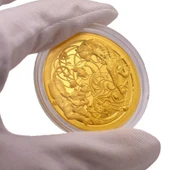 AgaKulche Kaplan 1 Ons 31.10 gr 999.9 Altın Sikke Coin - 4
