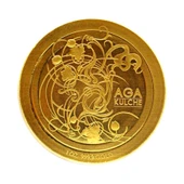AgaKulche Kaplan 1 Ons 31.10 gr 999.9 Altın Sikke Coin - 1
