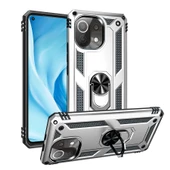 Xiaomi Mi 11 Lite Kılıf Zore Vega Yüzüklü Standlı Zırh Kılıf thumbnail 7