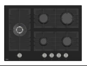 Ferre Flowart BL Modüler Seriisi 3'lü Ankastre Set ( QBL62CS-BL135-D063 ) thumbnail 3