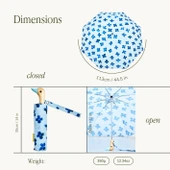 Original Duckhead Floral Rain Compact Duck Umbrella - 6