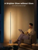 Govee Lyra PRO RGBICWW Köşe Lambası H6079382, BT Hoparlörlü, 2100 Lümen, Alexa, Google Asst. Destekli-Gri - 4