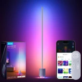 Govee Lyra PRO RGBICWW Köşe Lambası H6079382, BT Hoparlörlü, 2100 Lümen, Alexa, Google Asst. Destekli-Gri - 1