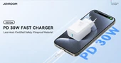 Joyroom TCF24 Akım Korumalı 30W Pd Type-C Şarj Adaptörlü Ve Type-C Şarj Kablosu - 5