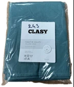 Clasy Ranforce 2 Adet Yastık Düz Renk Mint Yeşili - 2