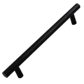 Çubuk Mobilya Mutfak Dolap Dolabı Çekmece Kulpu Kulbu -Mat Siyah Metal (160 MM-16.0 CM) Kulpları thumbnail 5