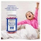 Herbaland Gummies Magnezyum ve Vitamin B6 60 Çiğnenebilir Form thumbnail 3