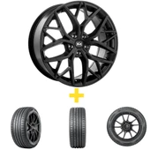 Kormetal Tesla Y Uyumlu KM3419 19" Jant 4 Adet + Nokian 255/45R19 Yaz Lastiği 4 Adet - 1