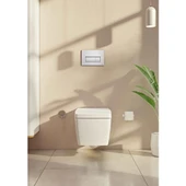 VitrA Root Square 740-2300 Kumanda Paneli, Parlak Beyaz thumbnail 3