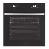 Alveus ALV MFA 604 Black 76 Lt. Siyah Ankastre Fırın - 2