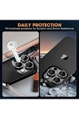 Joyroom İphone 16 Pro Max & 16 Pro Uyumlu Taşlı Kamera Koruyucu Premium Görünüm ve Kalite Netliği Korur thumbnail 8