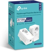 TP-Link TL-PA7017P Powerline Adaptör - outlet - 2