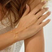 925 ayar gümüş örme sitrin doğal taş şahmeran - 4