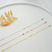 925 ayar gümüş kişiye özel harf bileklik 2 harf - 3