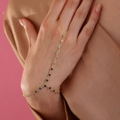 925 ayar gümüş mavi renk geçişli tamtur şahmeran thumbnail 4