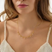 925 ayar gümüş kişiye özel zirkon taş sallantılı isim kolye thumbnail 4