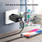 Ugreen 70525 USB-C to Lightning PD 36W 2M Örgülü Hızlı Şarj Kablosu - 2