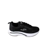 JUMP Kadın Beyaz Siyah Fileli Memory Taban Sneaker Spor Yürüyüş Ayakkabısı - 8
