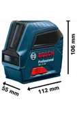 Bosch Professional Gll 2-10 Çizgi Lazeri - 6