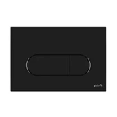 VitrA Root Round 740-2250 Kumanda Paneli, Parlak Siyah - 1