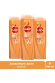 Elidor Superblend Saç Bakım Şampuanı Anında Onarıcı Bakım C Vitamini Keratin Seramid 400 ml x3 Adet - 1