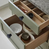 Rezene Siyah Kulp Düğme Tek Vidalı Çekmece Mutfak Mobilya Dolabı Dolap Kulpu Kulbu Metal Kulpları thumbnail 2