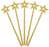 Nessiworld Altın Renk Yıldız Peri Asası Peri Değneği 34 cm 1 Adet - 2