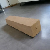 Ahşap Ayak Kare Bağlantı Aparatı Dahil Mobilya Koltuk Kanepe Sehpa Masa Ayağı Ayakları Boyasız 25 cm thumbnail 4