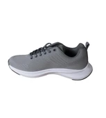 JUMP Erkek Siyah Gri Çift Örgü Fileli Memory Rahat Kalın Taban Yürüyüş Sneacer Spor Ayakkabı thumbnail 5