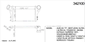 TURBO RADYATORU CADDY GOLF V JETTA A3 LEON OCTAVIA 1,8 TFSI 1,9 TDI 2,0 TDI 2,0 TFSI (INTERCOOLER) - 2