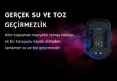 GoPro Hero için kablosuz Akıllı Uzaktan Kumanda 12/11/10/9/8/Max LED Renkli Ekran Pil 50 M Kontrol Bilek Kayışı USB kabl - 5