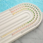 925 ayar gümüş yeşil renk geçişli tamtur hal hal thumbnail 2