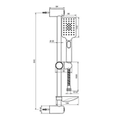 Ar Terra Hareketli 3 Fonksiyonlu Üst Takım Duş Seti 102146056 thumbnail 2
