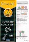 7. Sınıf Matematik Çek Kopar Yaprak Test - 1