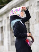 El boyama  Twill İpek Eşarp - 3