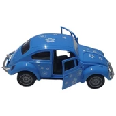 Vosvos Araba - Sürtmeli Desenli MAVİ - JW567-060 thumbnail 4