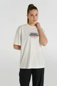 Hummel 912150-9003 Patez Oversize Kadın Spor Tişört - 1