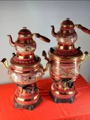 bakır termostatlı semaver büyük boy - 1