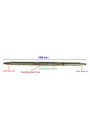 ATV AKS VİP TRACK 780 mm BİLYA YATAĞI 35 mm TEK YİVLİ 22 FREZE - 1