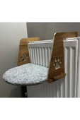 Pribor Kedi Kalorifer Petek Yatağı Peluş (Kolay Montaj Geçmeli Sistem) - 1