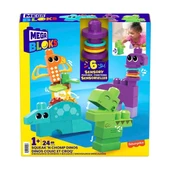 HKN43 Mega Bloks Sesli ve Hareketli Dinozorlar 24 parça +1 yaş - 4